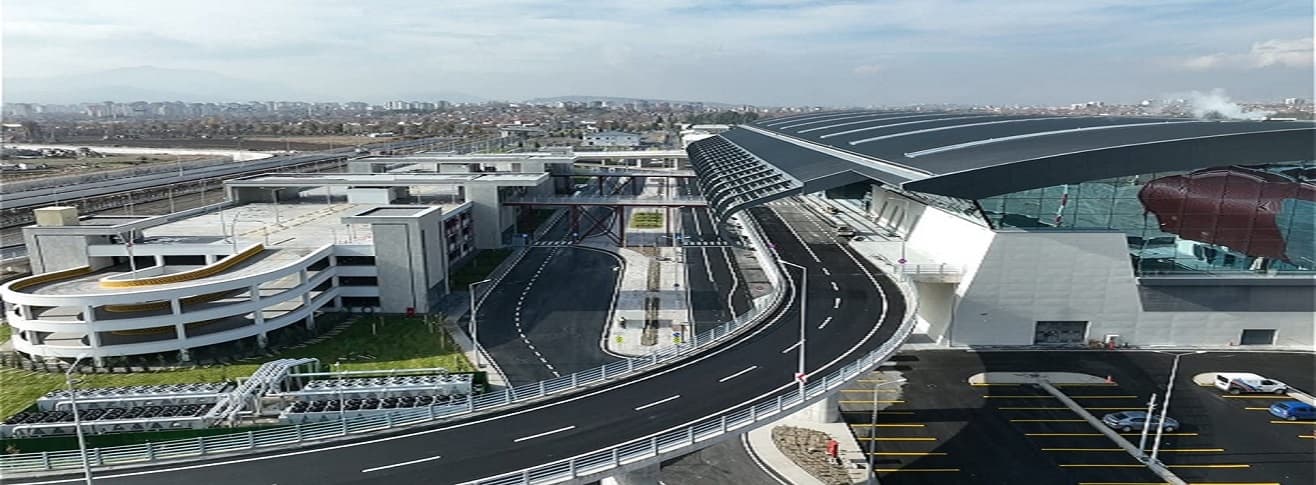 Kayseri Airport international terminal and facilities
